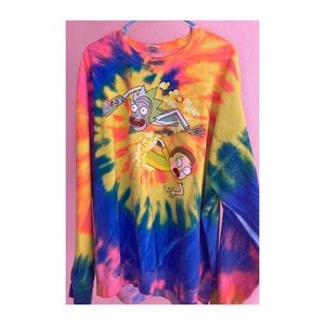 RICK AND MORTY SWEATSHIRT LARGE